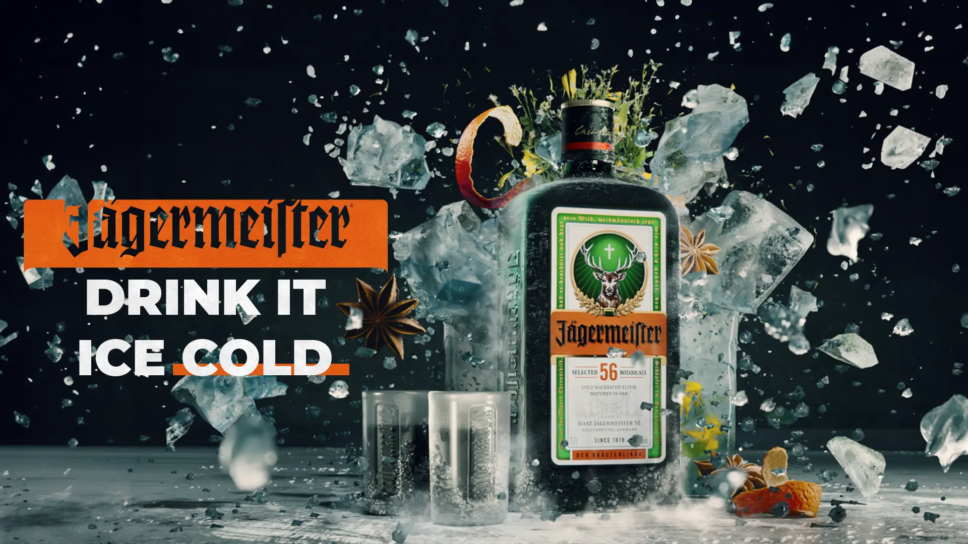 Jägermeister — Drink It Ice Cold