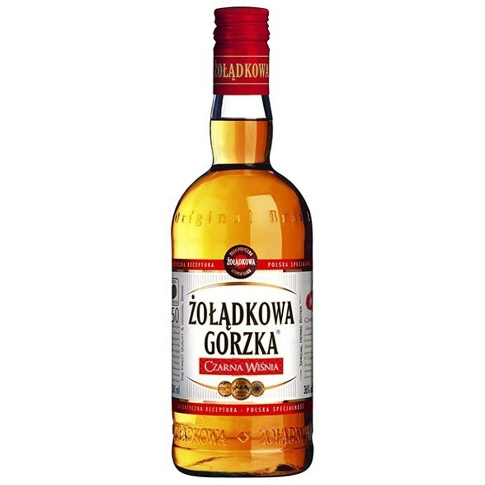 Żołądkowa Gorzka z Czarną Wiśnią 30% 500 ml