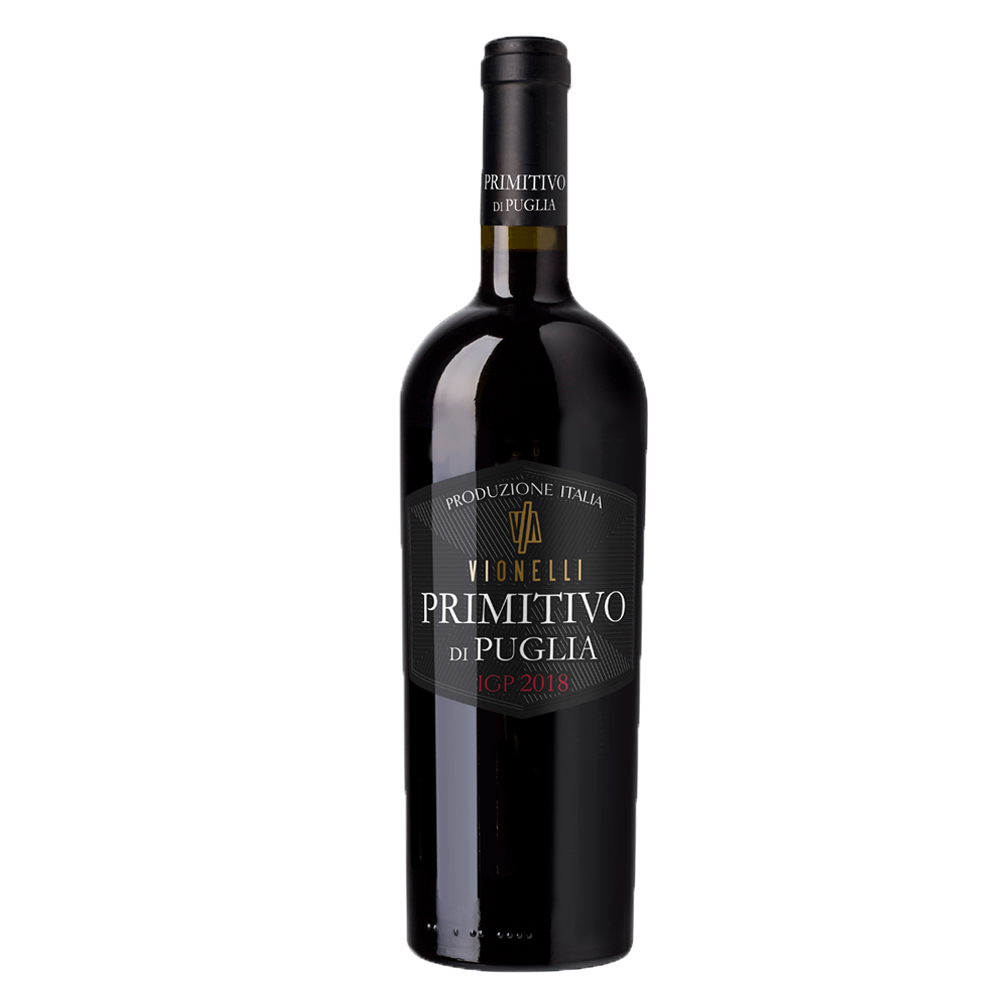 Wino Primitivo Di Puglia 13,5% czerwone półwytrawne 750 ml