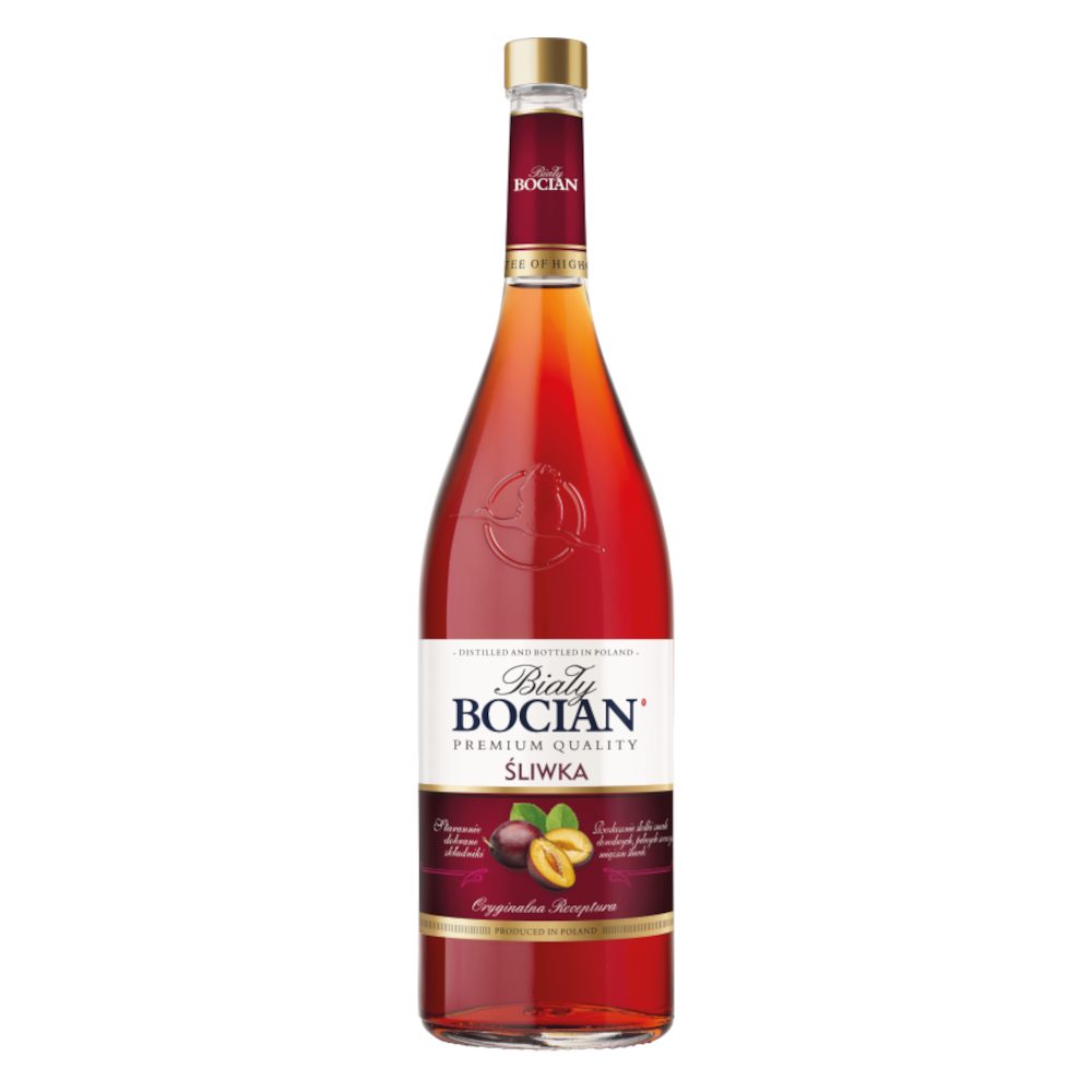 Biały Bocian Śliwka 28% 500 ml