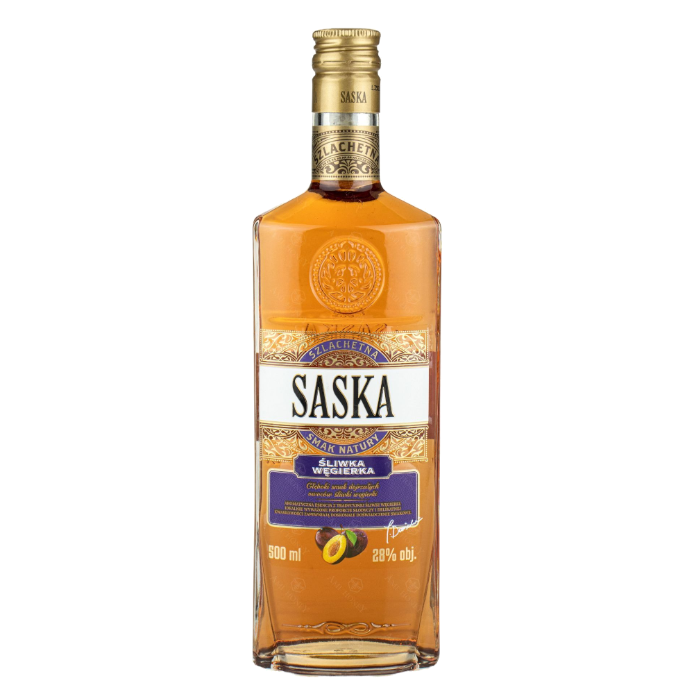 Saska Śliwka Węgierka 25% 500 ml