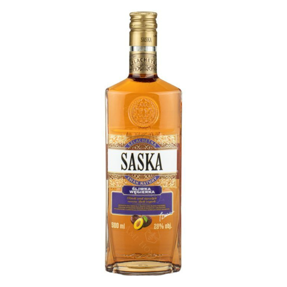 Saska Śliwka Węgierka 28% 500 ml