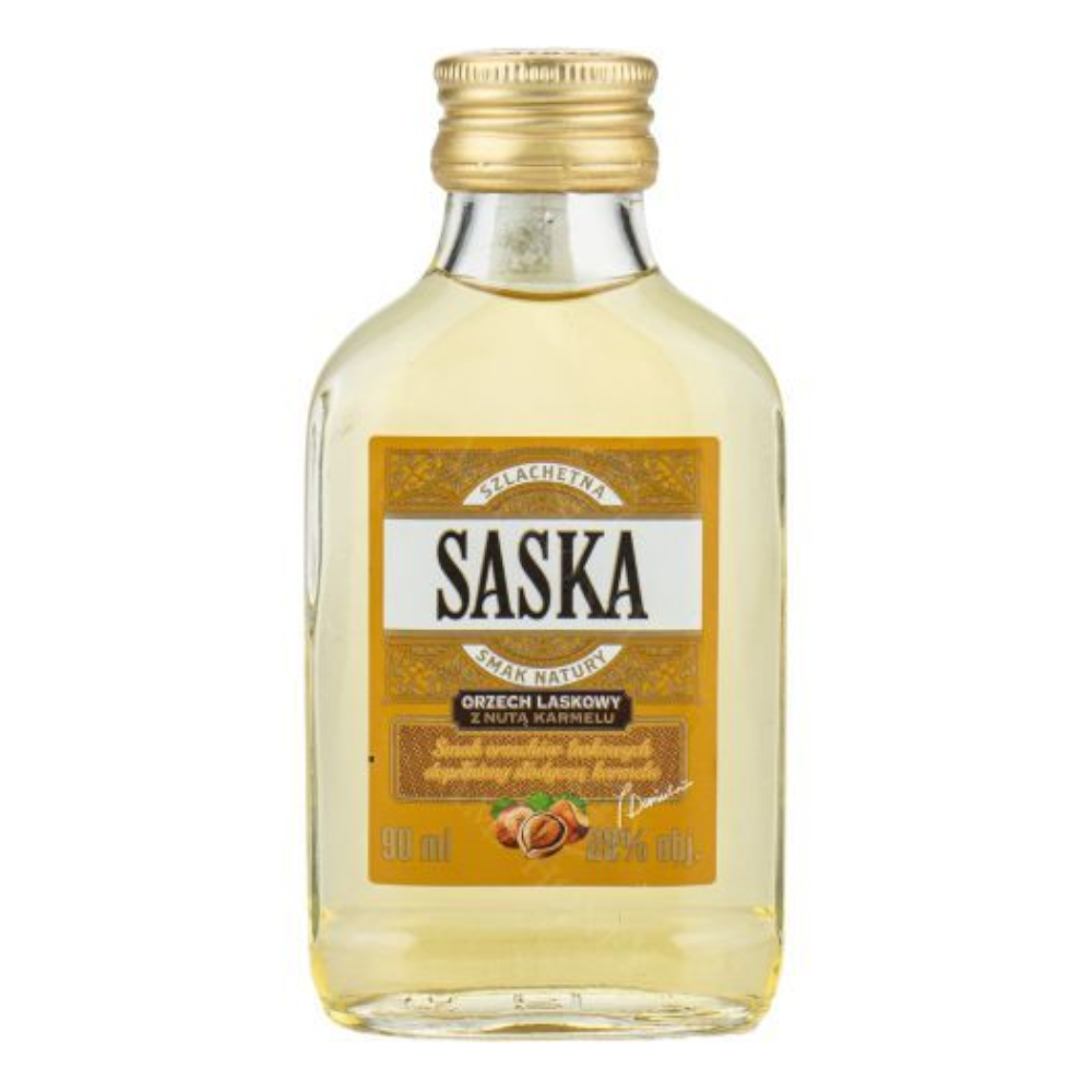 Saska Orzech Laskowy z Nutą Karmelu 28% 90 ml
