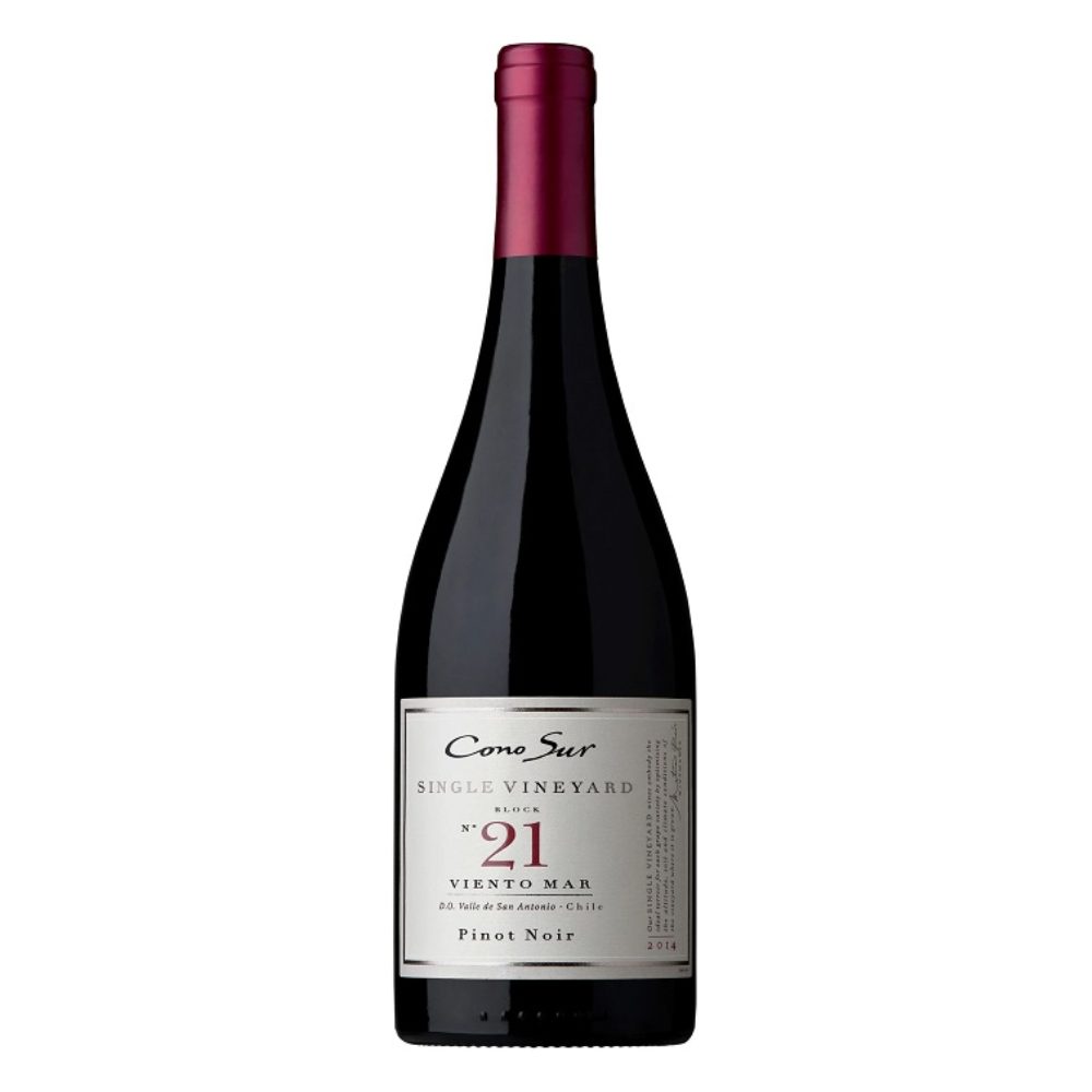 Wino Cono Sur Single Vineyard Pinot Noir Chile 14% czerwone wytrawne 750 ml