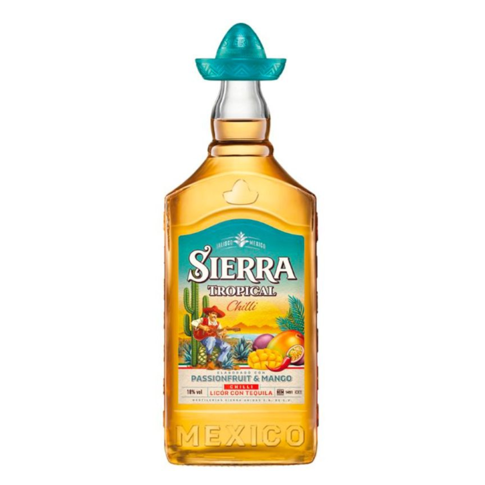 Likier Tequila Sierra Tropical Chilli 18% 700 ml
