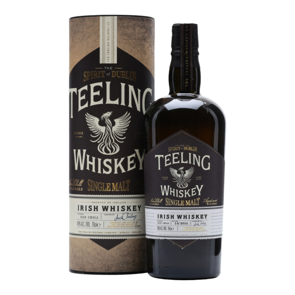 Whiskey Teeling Irish Single Malt 46% 700 ml Tuba