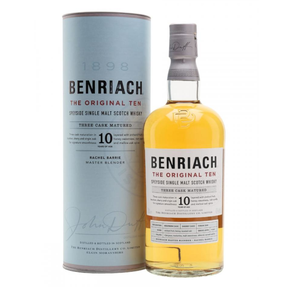 Whisky Benriach The Orginal Ten 43% 700 ml tuba