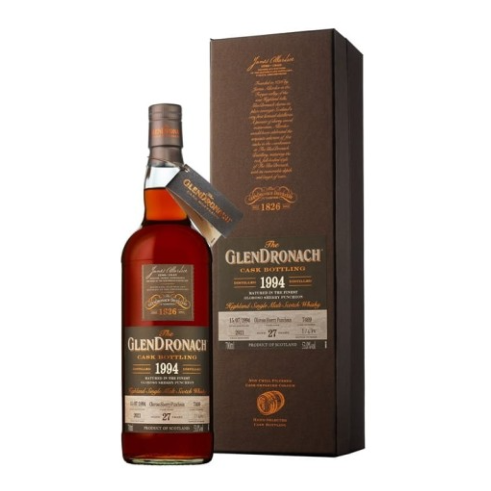 Glendronach 27YO 1994 Cask 7469 53% 700 ml kartonik