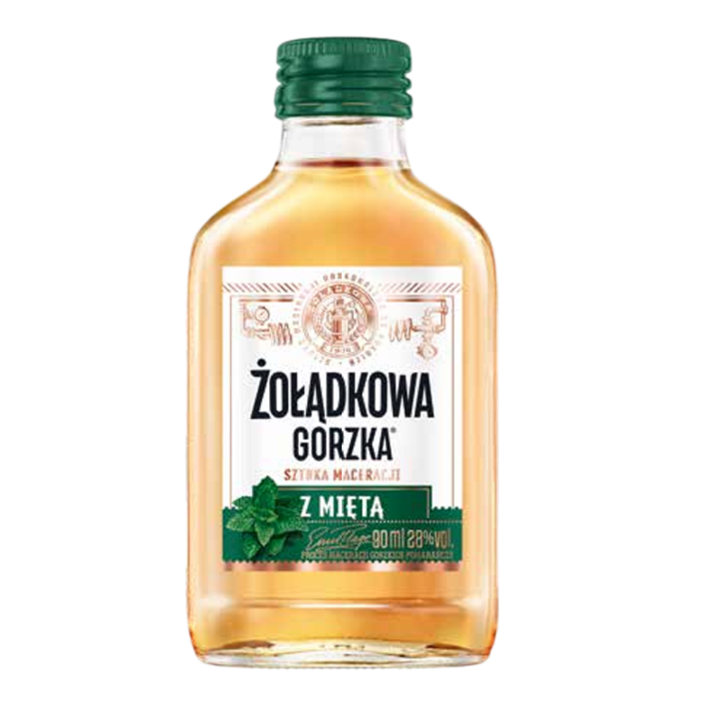 Żołądkowa Gorzka z Miętą 30% 90 ml
