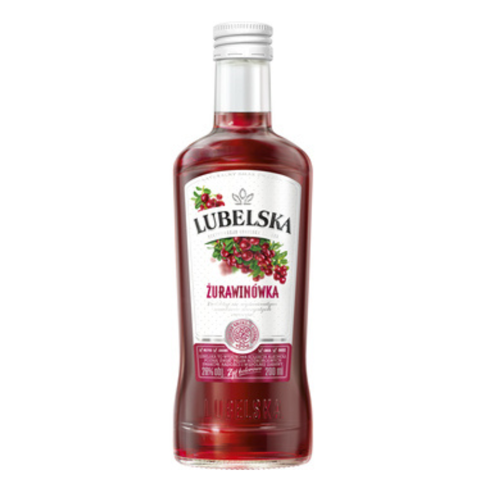 Likier Lubelska Żurawinówka 28% 200 ml