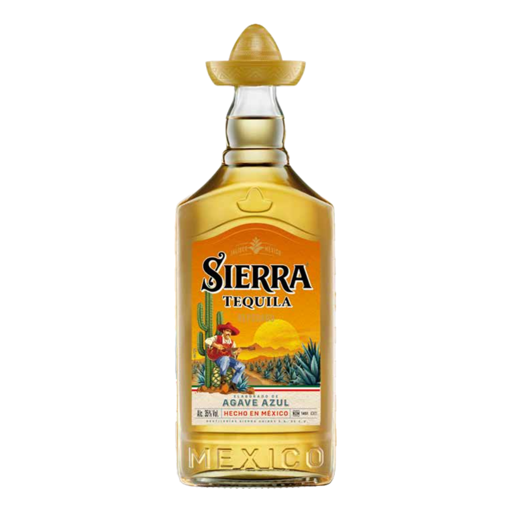 Tequila Sierra Reposado 38% 1000 ml