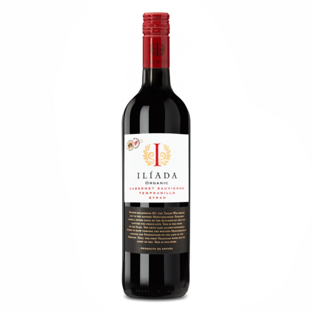 Wino Iliada Vegan Organic 13,5% czerwone wytrawne 750 ml
