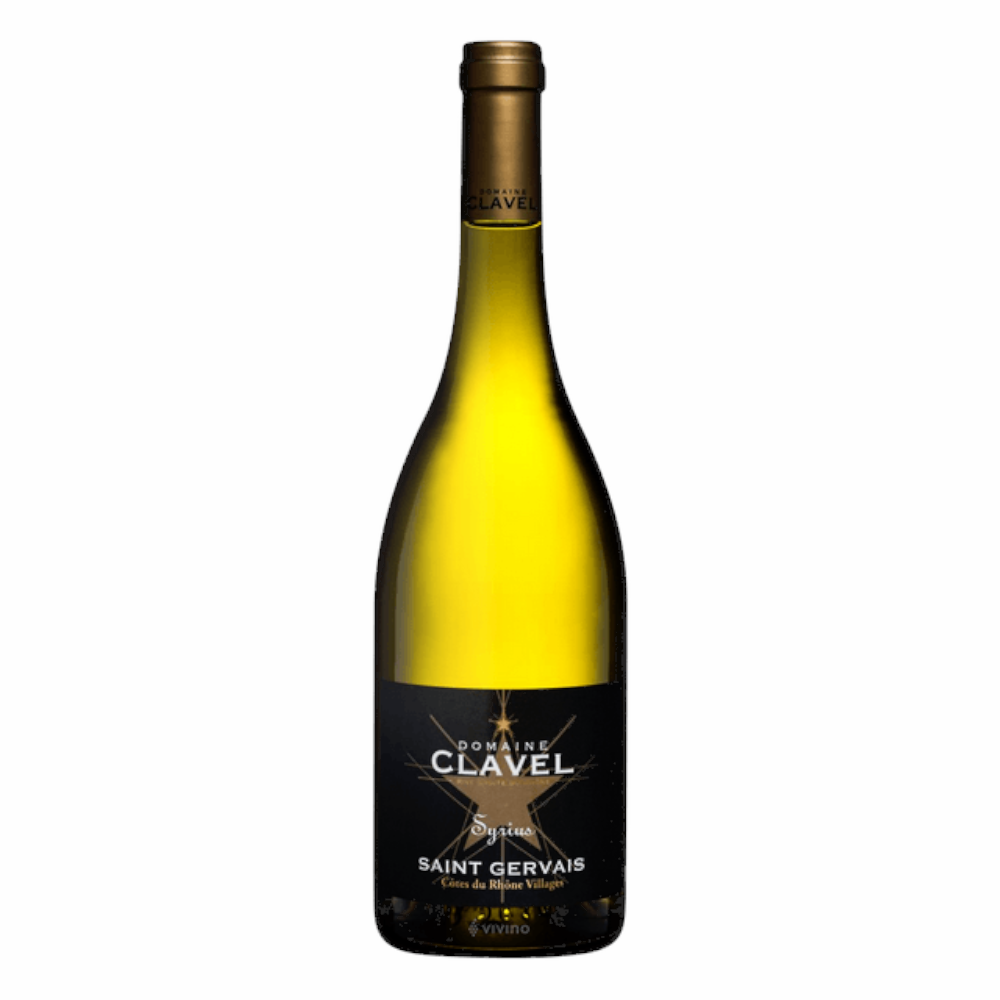 Wino Domaine Clavel Cotes Du Rhone Villages St Gervais White 13,5% białe wytrawne 750 ml