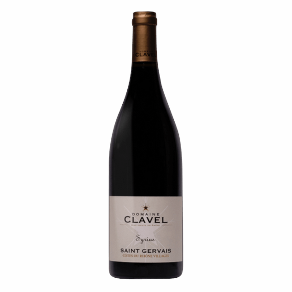 Wino Domaine Clavel Cotes Du Rhone Villages St Gervais 13,5% białe wytrawne 750 ml