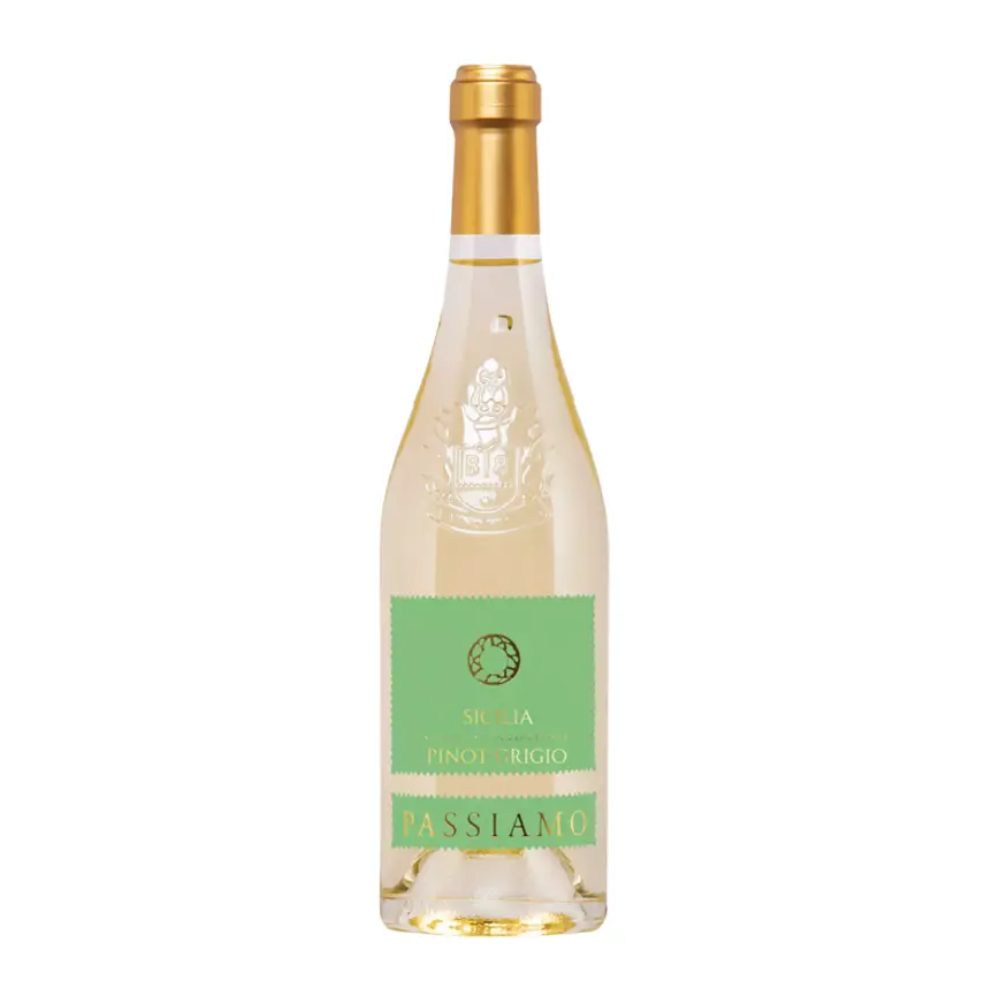 Wino Passiamo Pinot Grigo IGT Terre Siciliane 12% białe wytrawne 750 ml