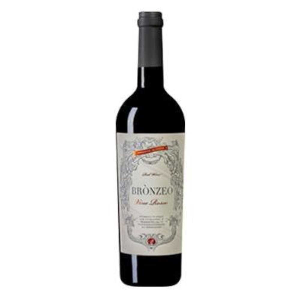 Wino Bronzeo Rosso 13% czerwone półwytrawne 750 ml