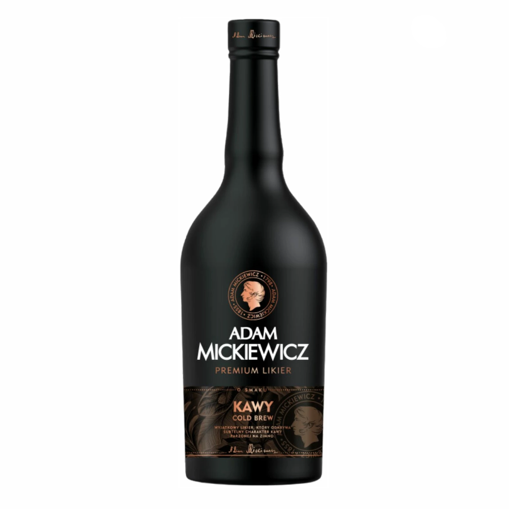 Likier Adam Mickiewicz Premium o Smaku Kawy Cold Brew 15% 500 ml