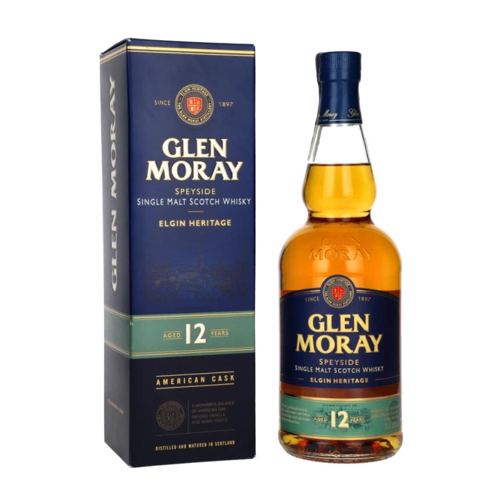 Whisky Glen Moray 12 YO 40% 700 ml
