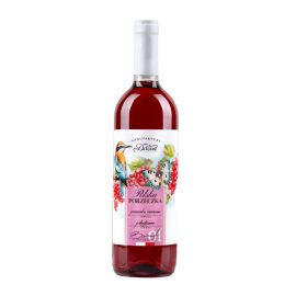 Wino  z czerwonej porzeczki DiWine 13% różowe półsłodkie 750 ml