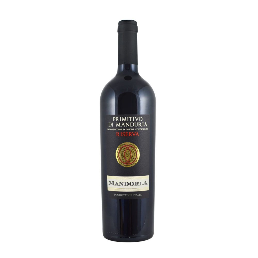 Wino Primitivo di Manduria Riserva Mandorla DOC 14,5% czerwone wytrawne 750 ml