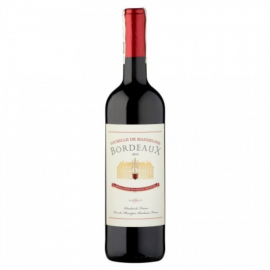 Wino Bordeaux Tourelle 12,5% czerwone wytrawne 750 ml
