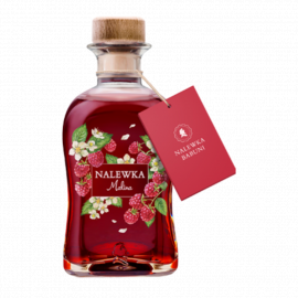 Likier Nalewka Babuni Malina 18% 500 ml
