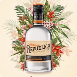 Republica  Rum Reserva White 37,5% 500 ml