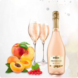 Wino Prosecco Treviso Rose Stock 11% różowe wytrawne 750 ml