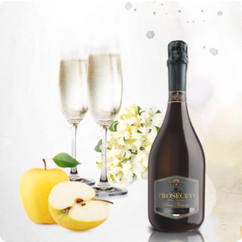 Wino Prosecco Brut Nature  Stock 11% białe wytrawne 750 ml