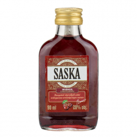Saska Wiśnia z Nutą Rumu 25% 90 ml