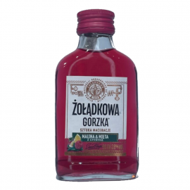Żołądkowa Gorzka Malina Mięta Cytryna 28% 90 ml