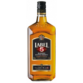 Whisky Label 5 40% 500 ml